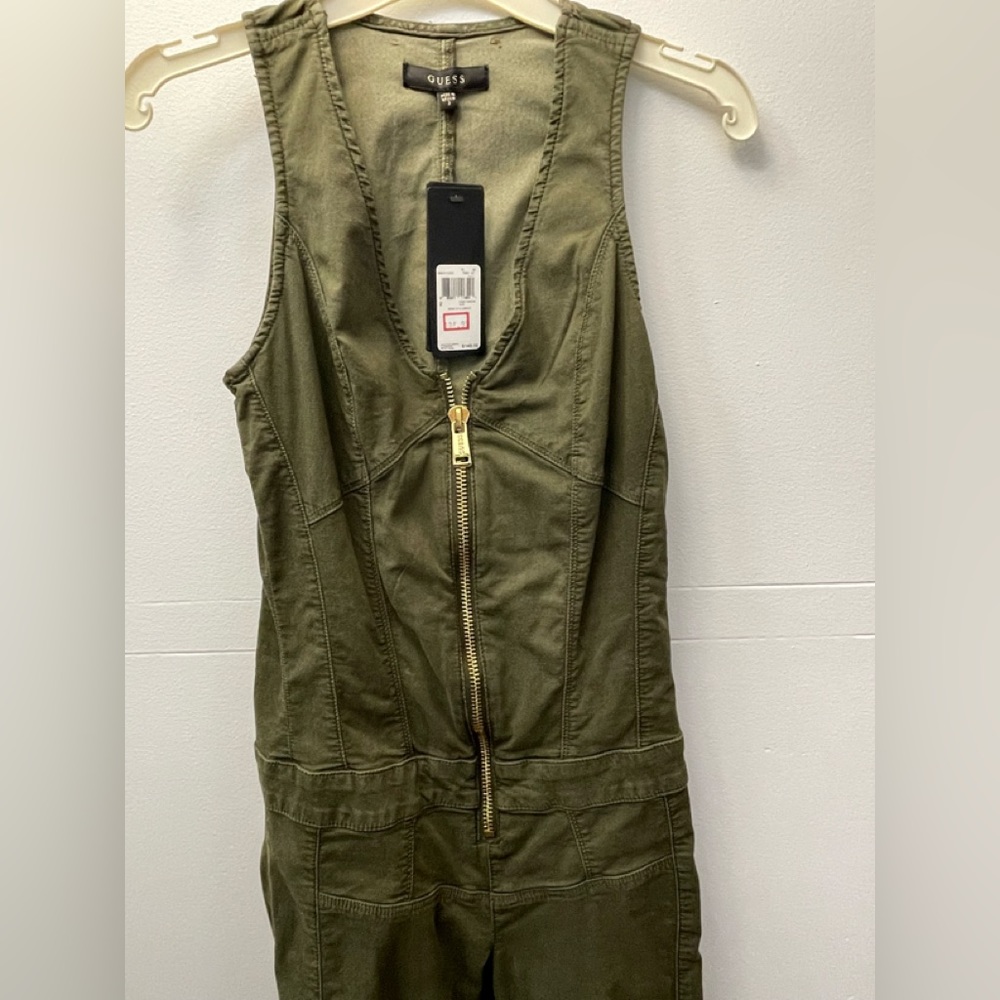 Guess Khaki Jumpsuit